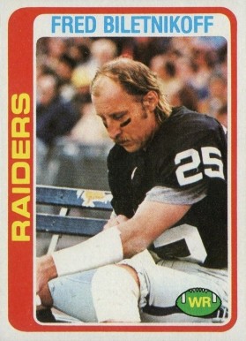 1978 Topps Fred Biletnikoff #415 Football Card