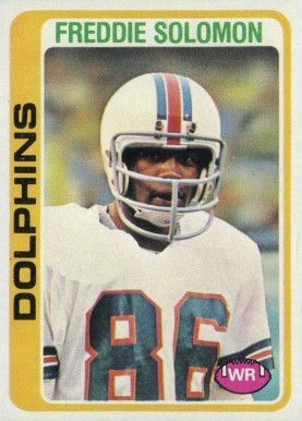 1978 Topps Freddie Solomon #399 Football Card