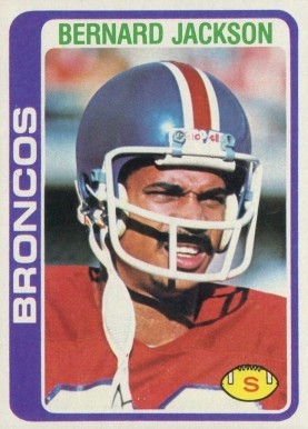 1978 Topps Bernard Jackson #363 Football Card