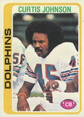 1978 Topps Curtis Johnson #342 Football Card