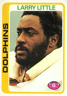 1978 Topps Larry Little #322 Football Card