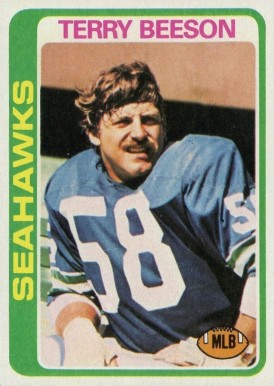 1978 Topps Terry Beeson #313 Football Card