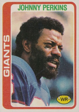 1978 Topps Johnny Perkins #311 Football Card
