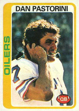 1978 Topps Dan Pastorini #301 Football Card