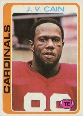 1978 Topps J.V. Cain #272 Football Card