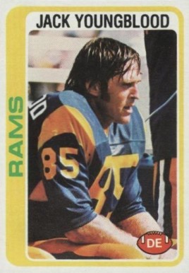 1978 Topps Jack Youngblood #265 Football Card