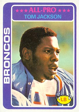 1978 Topps Tom Jackson #240 Football Card