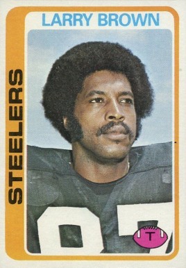 1978 Topps Larry Brown #234 Football Card