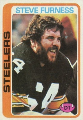 1978 Topps Steve Furness #214 Football Card