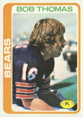 1978 Topps Bob Thomas #179 Football Card