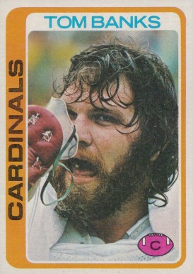 1978 Topps Tom Banks #140 Football Card