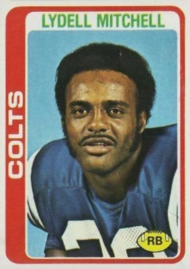 1978 Topps Lydell Mitchell #150 Football Card