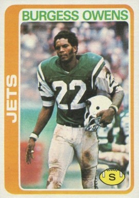 1978 Topps Burgess Owens #121 Football Card
