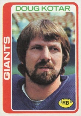 1978 Topps Doug Kotar #119 Football Card