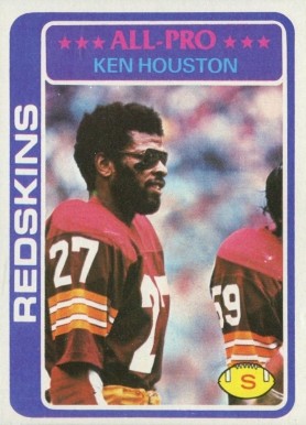 1978 Topps Ken Houston #10 Football Card