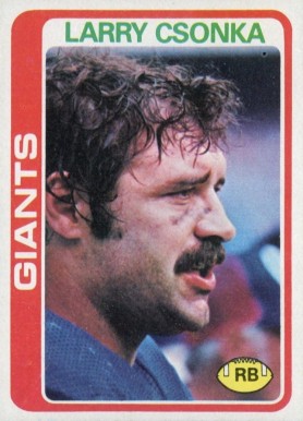 1978 Topps Larry Csonka #25 Football Card