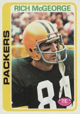 1978 Topps Rich McGeorge #39 Football Card