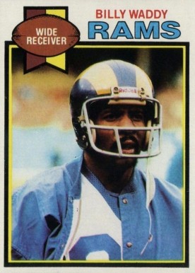 1979 Topps Billy Waddy #498 Football Card