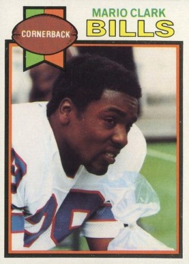 1979 Topps Mario Clark #404 Football Card