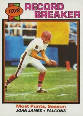 1979 Topps John James #334 Football Card
