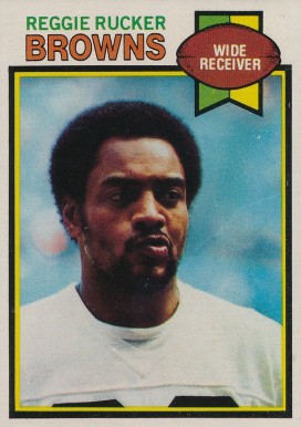 1979 Topps Reggie Rucker #268 Football Card
