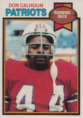 1979 Topps Don Calhoun #136 Football Card
