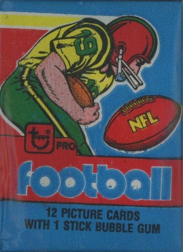 1979 Topps Wax Pack #WP Football Card