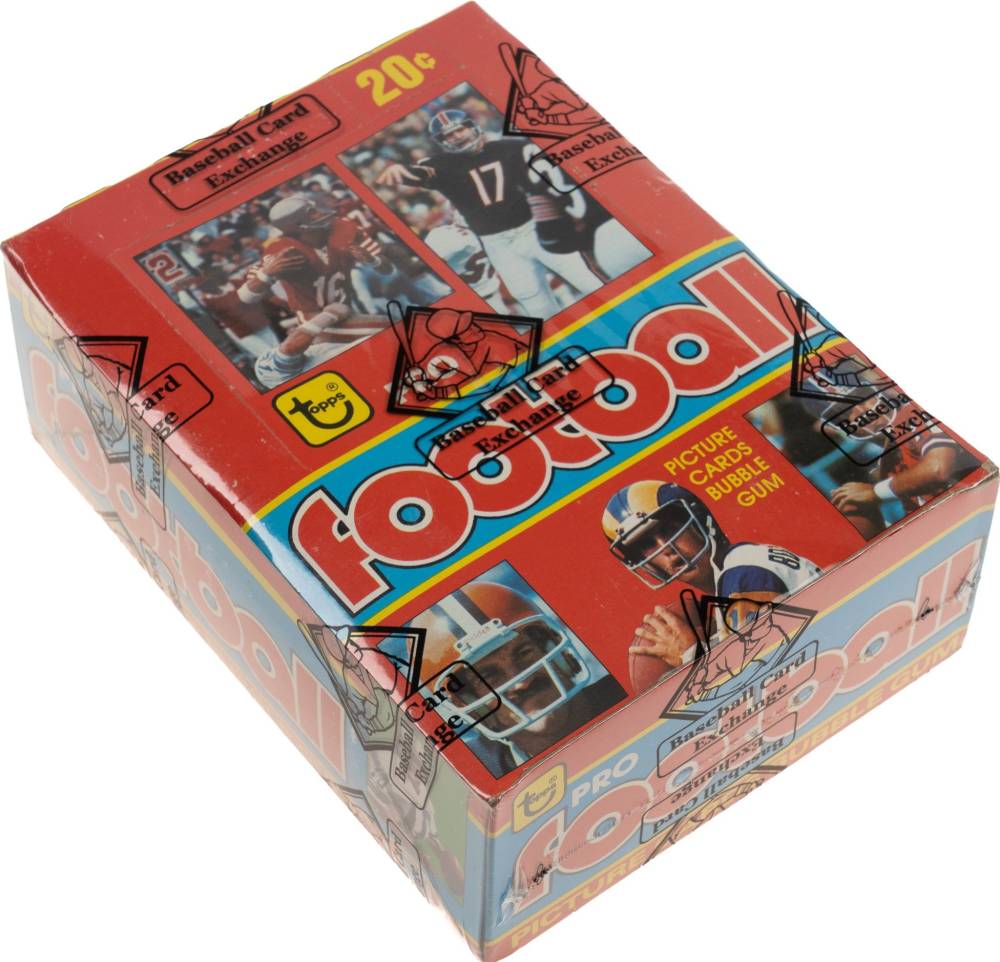 1979 Topps Wax Pack Box #WPB Football Card
