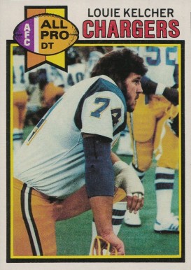 1979 Topps Louie Kelcher #525 Football Card