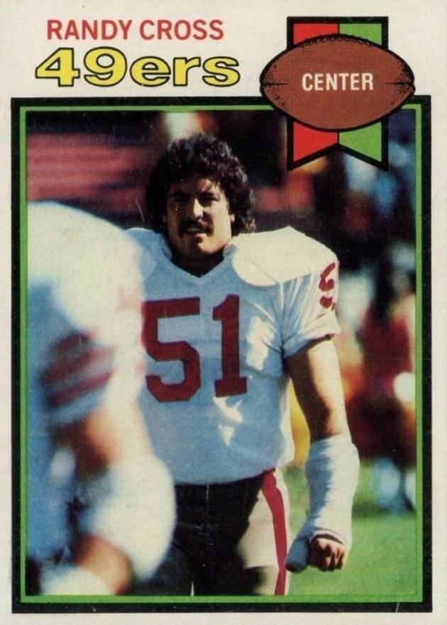 1979 Topps Randy Cross #513 Football Card