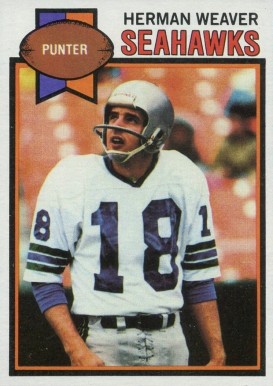 1979 Topps Herman Weaver #504 Football Card