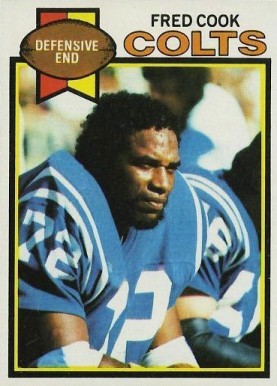 1979 Topps Fred Cook #502 Football Card
