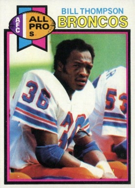 1979 Topps Bill Thompson #465 Football Card