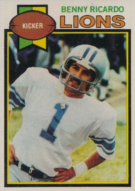 1979 Topps Benny Ricardo #467 Football Card