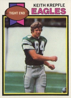 1979 Topps Keith Krepfle #448 Football Card