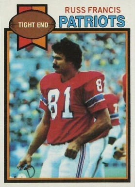 1979 Topps Russ Francis #380 Football Card