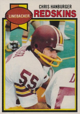 1979 Topps Chris Hanberger #375 Football Card