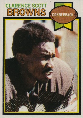 1979 Topps Clarence Scott #373 Football Card