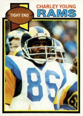 1979 Topps Charley Young #366 Football Card