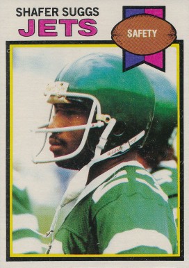 1979 Topps Shafer Suggs #307 Football Card