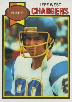 1979 Topps Jeff West #306 Football Card