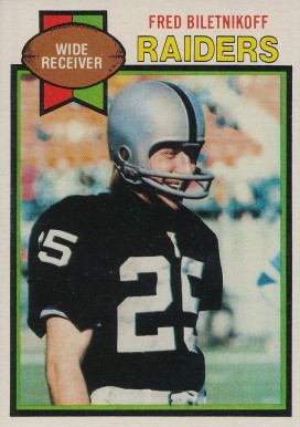 1979 Topps Fred Biletnikoff #305 Football Card