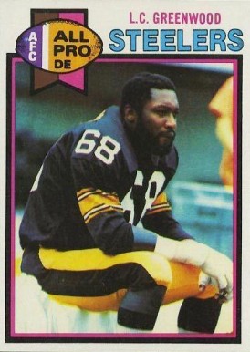 1979 Topps L.C. Greenwood #255 Football Card