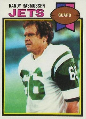 1979 Topps Randy Rasmussen #247 Football Card