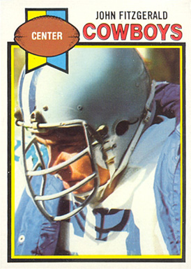 1979 Topps John Fitzgerald #213 Football Card