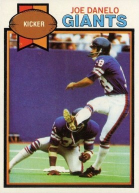 1979 Topps Joe Danelo #208 Football Card
