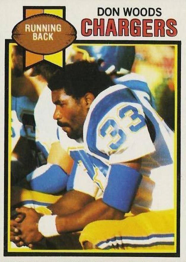 1979 Topps Don Woods #187 Football Card