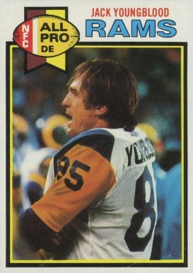 1979 Topps Jack Youngblood #180 Football Card