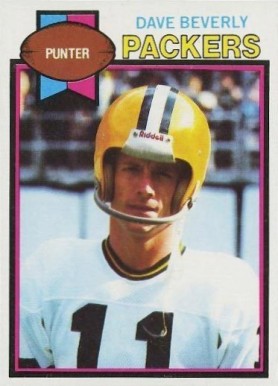 1979 Topps Dave Beverly #173 Football Card