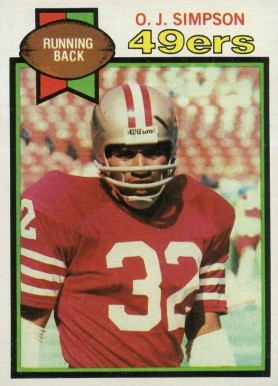 1979 Topps O.J. Simpson #170 Football Card